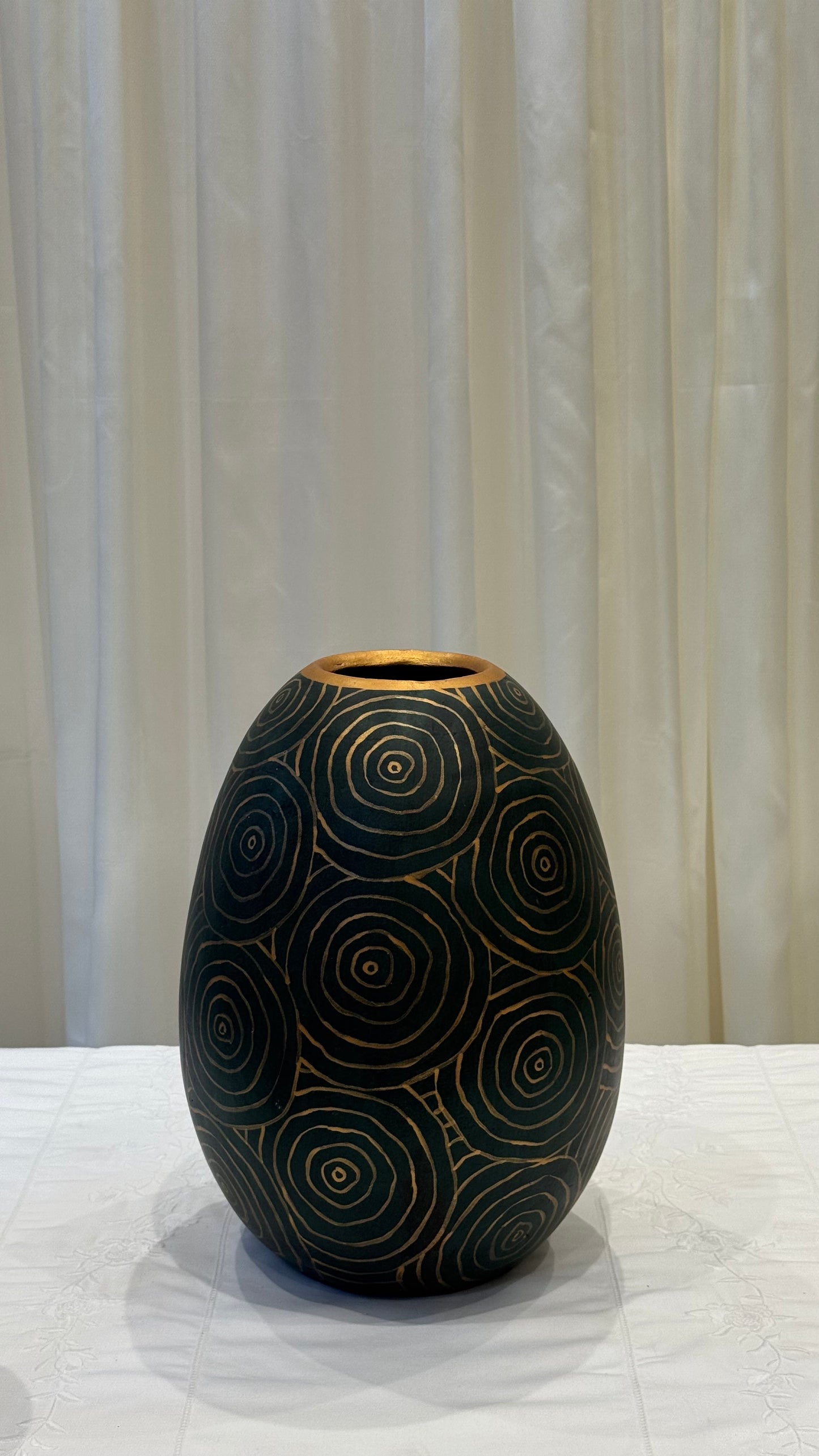 Dark Green Telor