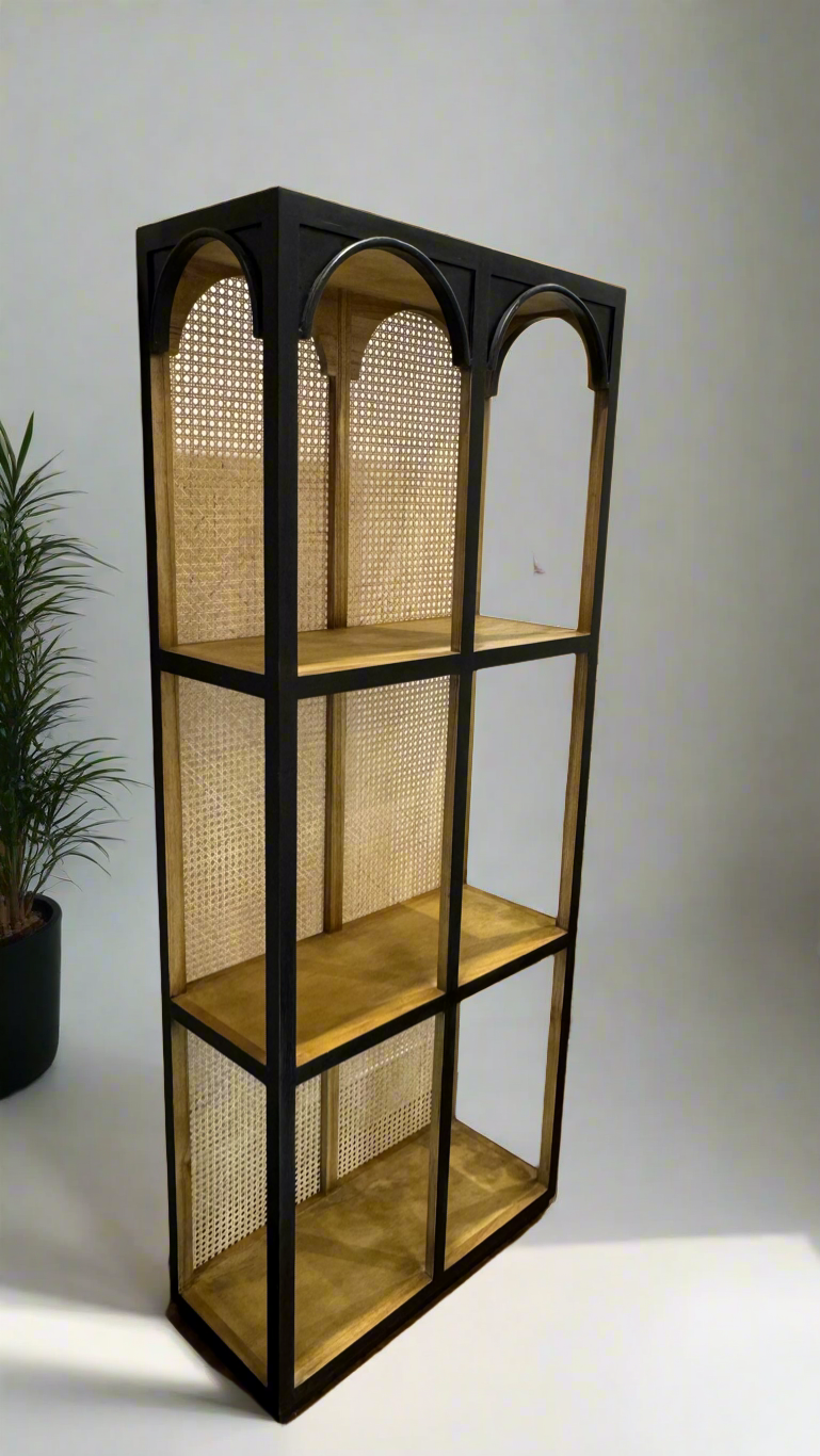 Maison Rack Cabinet - Black