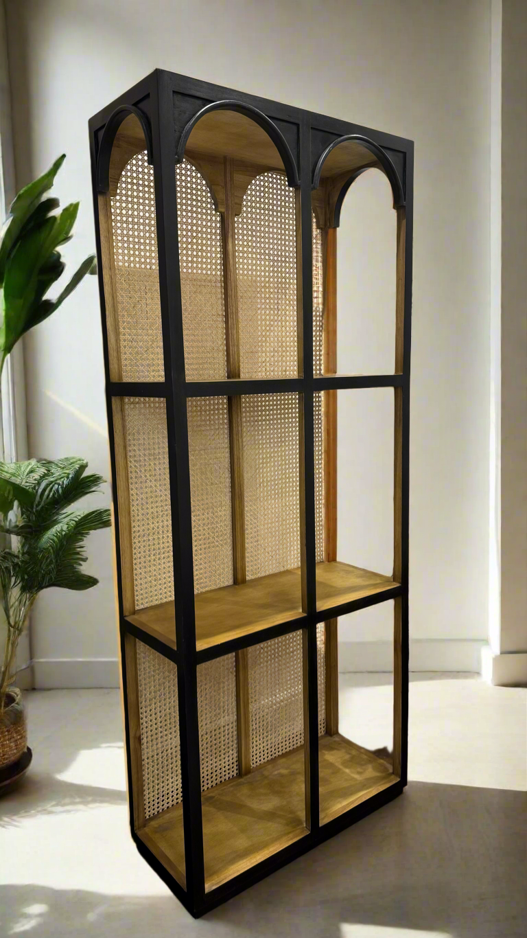 Maison Rack Cabinet - Black